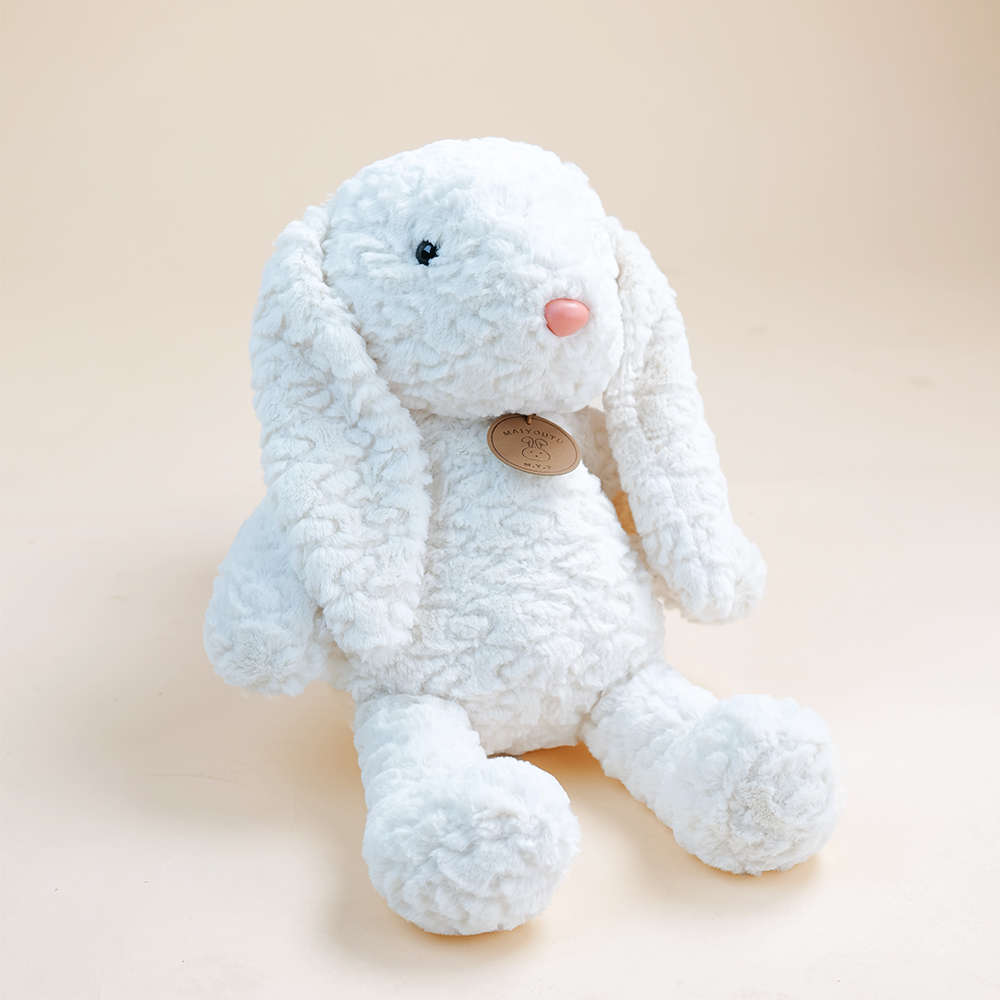 MakBak Comforting Bunny Plush Toy, Soft Rabbit Stuffed Animal Gift
