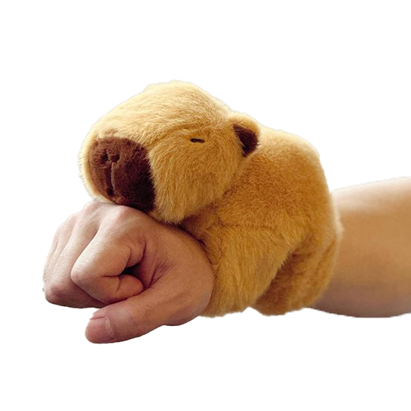 MakBak Capybara Slap Bracelets Plush Toy